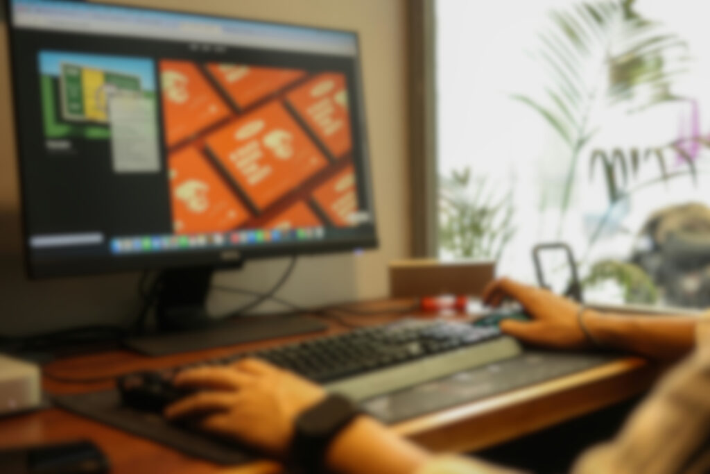 Designer at work